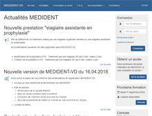 Tablet Screenshot of md-conseil-vd.ch